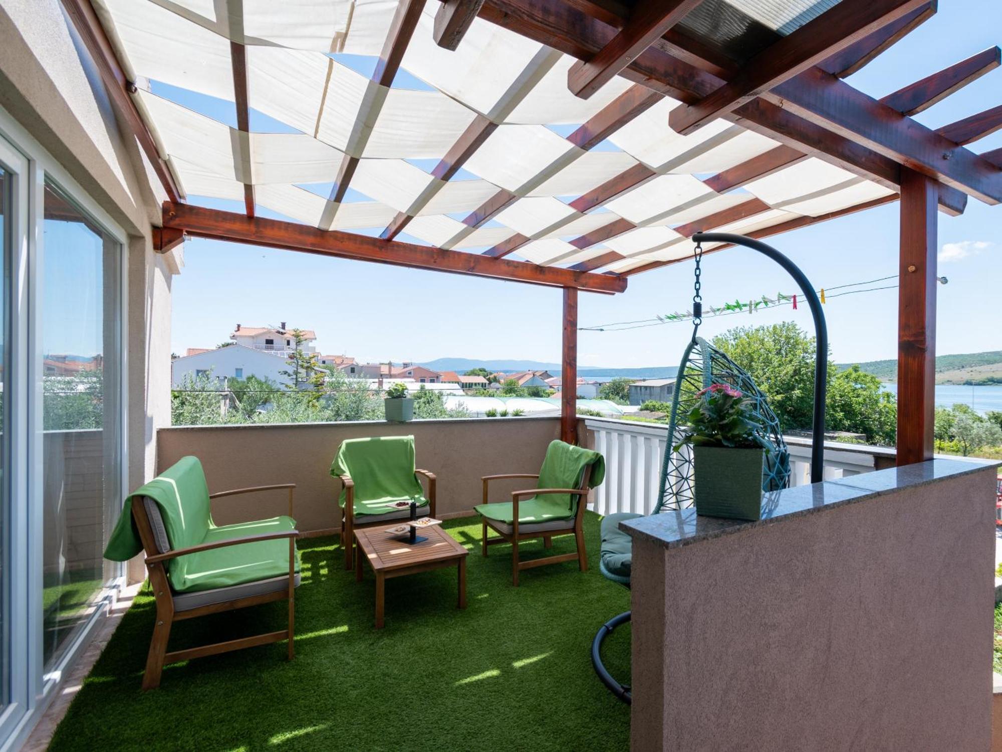 Apartment Dalmatino Posedarje Luaran gambar